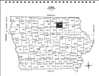 Iowa State Map, Floyd County 2002